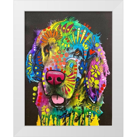 Photo Sep 24-6 22 35 PM White Modern Wood Framed Art Print by Dean Russo Collection