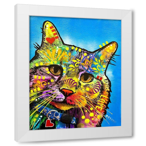 Photo Apr 18-7 21 41 PM White Modern Wood Framed Art Print by Dean Russo Collection