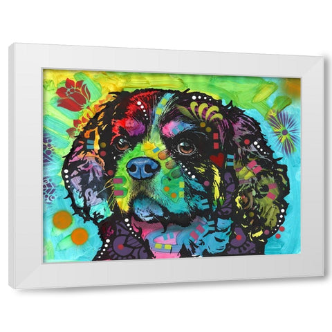 As Big As Life White Modern Wood Framed Art Print by Dean Russo Collection