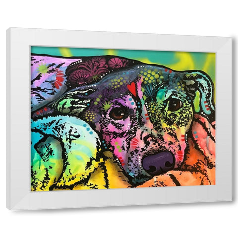 IMG_0075 White Modern Wood Framed Art Print by Dean Russo Collection