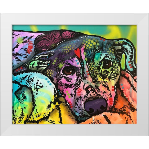 IMG_0075 White Modern Wood Framed Art Print by Dean Russo Collection