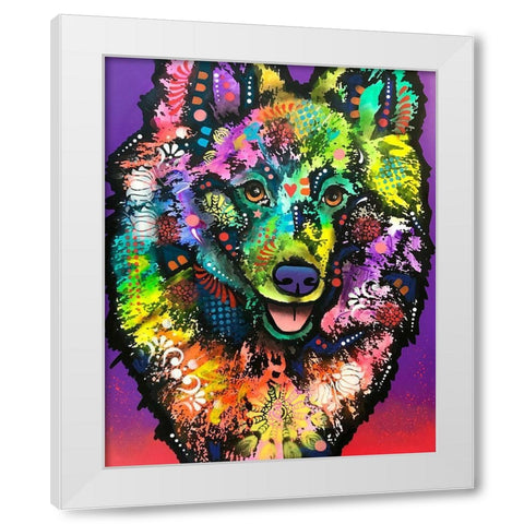 IMG_0641 White Modern Wood Framed Art Print by Dean Russo Collection