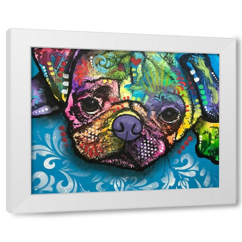 IMG_0789 White Modern Wood Framed Art Print by Dean Russo Collection