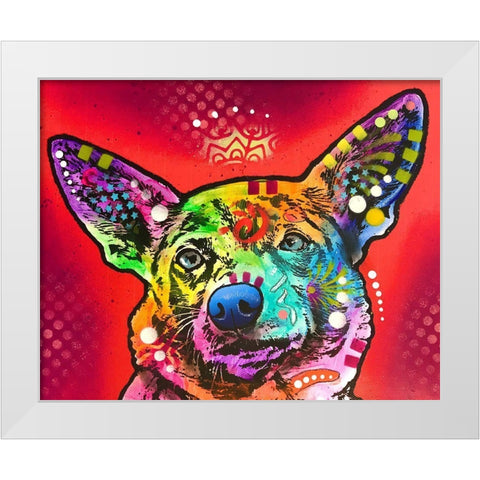 IMG_1189 White Modern Wood Framed Art Print by Dean Russo Collection