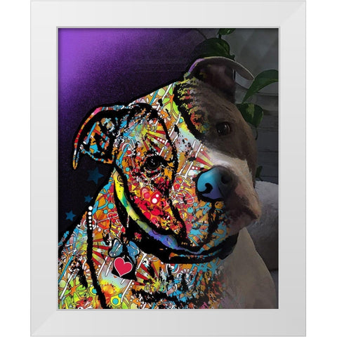 Jane Tyler White Modern Wood Framed Art Print by Dean Russo Collection