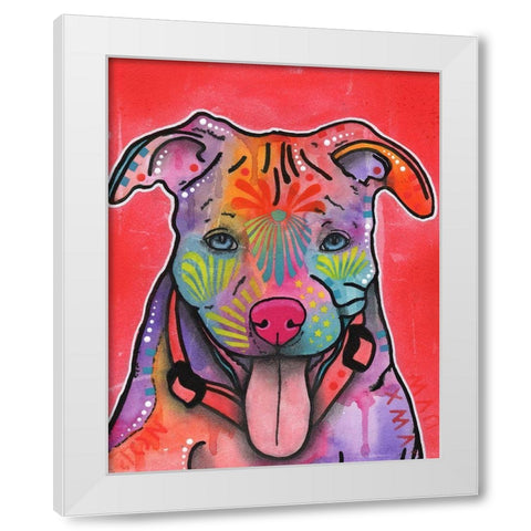 Knipp White Modern Wood Framed Art Print by Dean Russo Collection