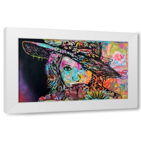 Venus White Modern Wood Framed Art Print by Dean Russo Collection