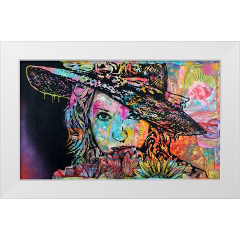 Venus White Modern Wood Framed Art Print by Dean Russo Collection