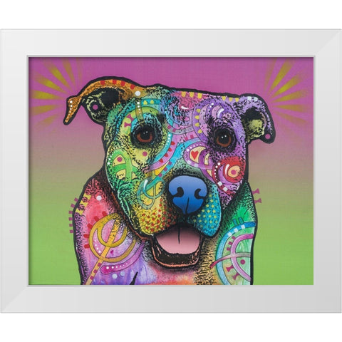 Fiona White Modern Wood Framed Art Print by Dean Russo Collection