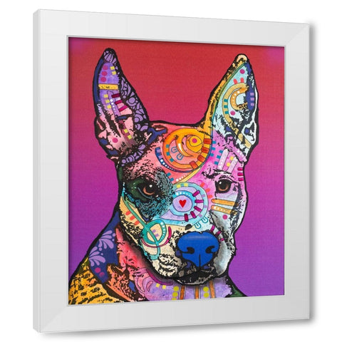 Annabelle Custom-003 White Modern Wood Framed Art Print by Dean Russo Collection