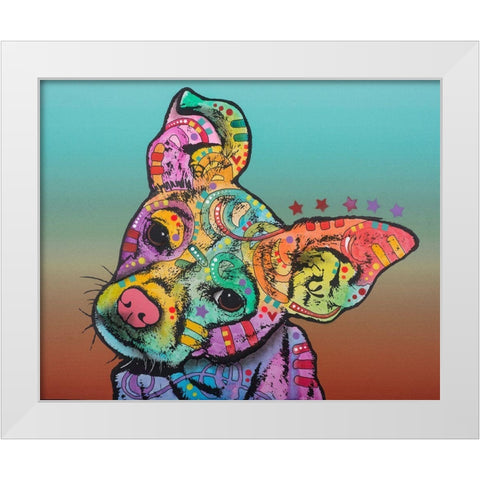 Rigby Custom-3 White Modern Wood Framed Art Print by Dean Russo Collection
