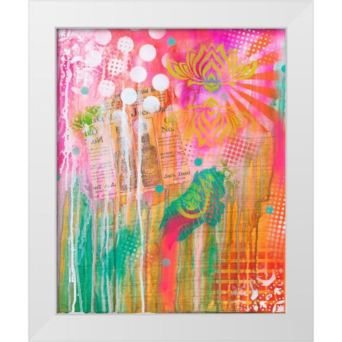 Dreaming of Jack White Modern Wood Framed Art Print by Dean Russo Collection