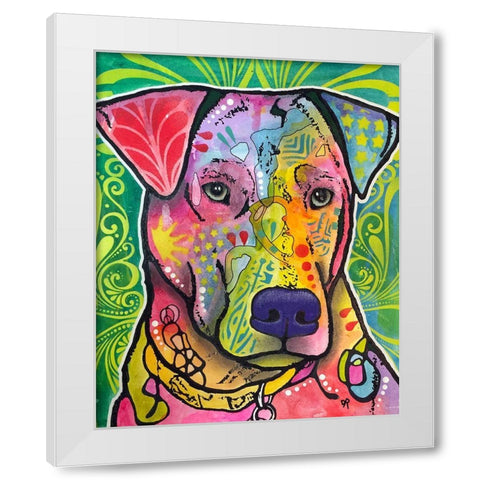 In the Details White Modern Wood Framed Art Print by Dean Russo Collection