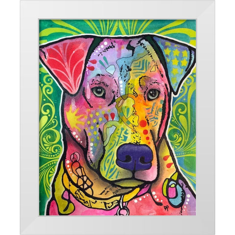 In the Details White Modern Wood Framed Art Print by Dean Russo Collection