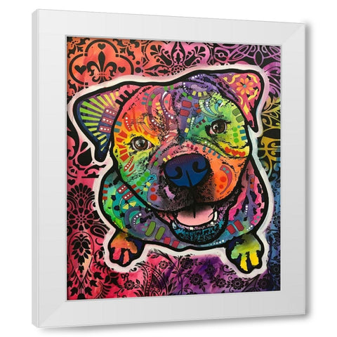 Pete White Modern Wood Framed Art Print by Dean Russo Collection