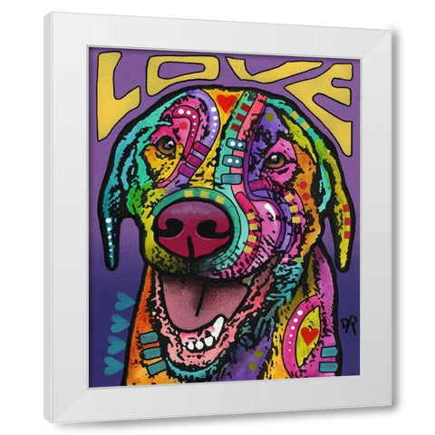 Orion White Modern Wood Framed Art Print by Dean Russo Collection