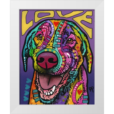 Orion White Modern Wood Framed Art Print by Dean Russo Collection