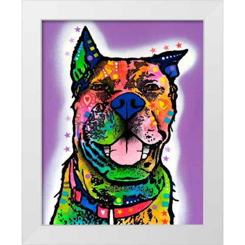 Kona White Modern Wood Framed Art Print by Dean Russo Collection