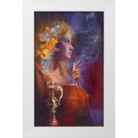 Gifts For Pandora White Modern Wood Framed Art Print by Lund, Denton