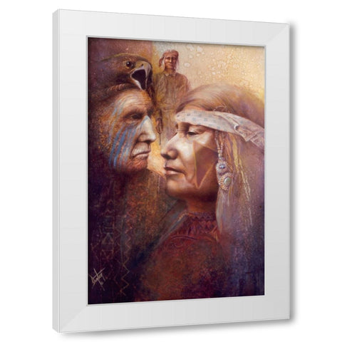 Proud Heritage White Modern Wood Framed Art Print by Lund, Denton