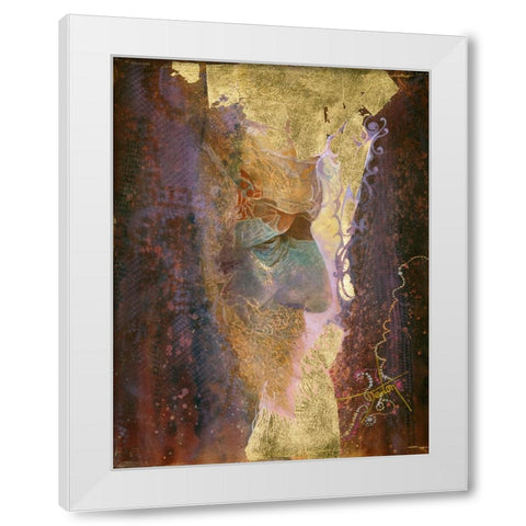 The Prophet White Modern Wood Framed Art Print by Lund, Denton
