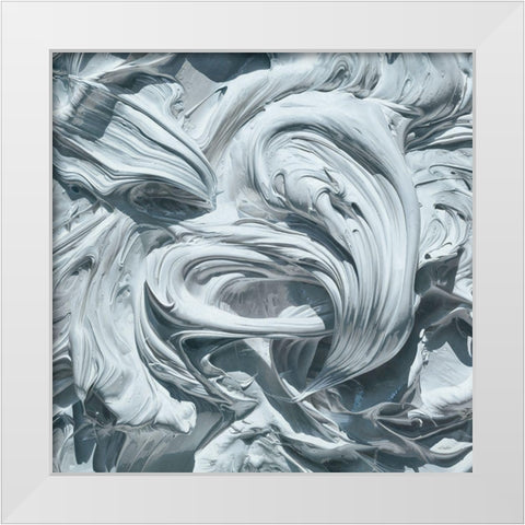 Art For Art Sake White Modern Wood Framed Art Print by Chartier, Francois