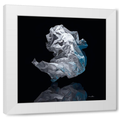 Iceberg IV White Modern Wood Framed Art Print by Chartier, Francois