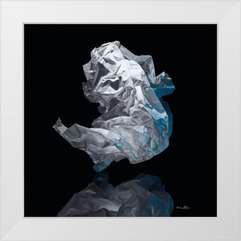 Iceberg IV White Modern Wood Framed Art Print by Chartier, Francois