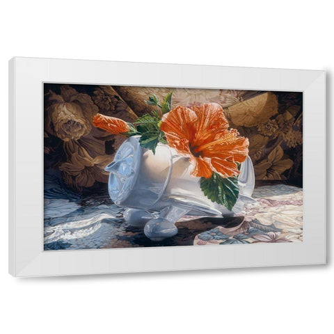 Lets Go Fly White Modern Wood Framed Art Print by Chartier, Francois