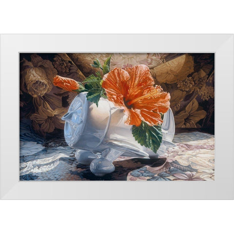 Lets Go Fly White Modern Wood Framed Art Print by Chartier, Francois