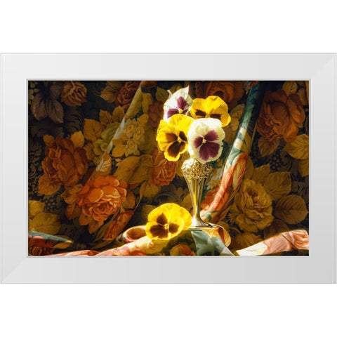 Just a Thought White Modern Wood Framed Art Print by Chartier, Francois