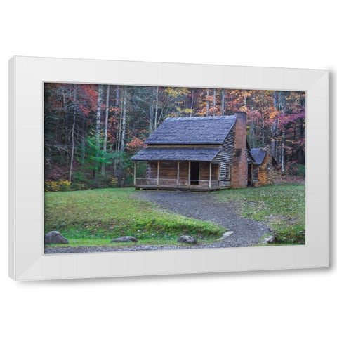 Henry Whitehead Place White Modern Wood Framed Art Print by Galloimages Online