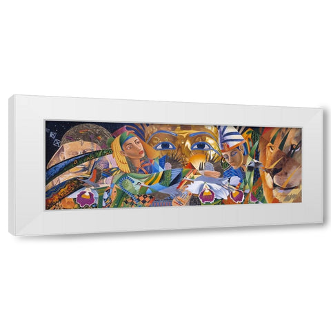 The Young King White Modern Wood Framed Art Print by Stevenson, Graeme