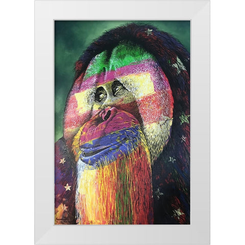 IMG_4910 White Modern Wood Framed Art Print by Stevenson, Graeme