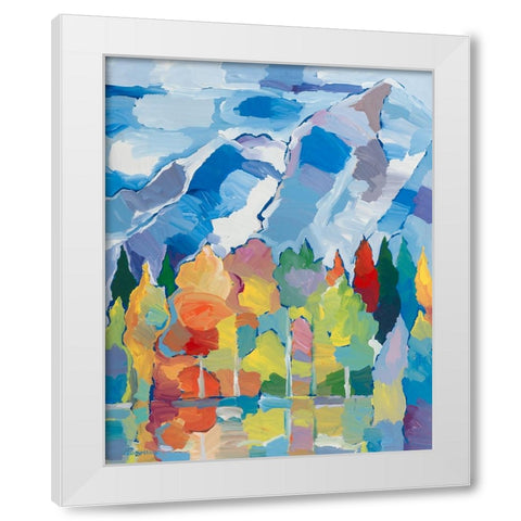 Colorado Composition #2 White Modern Wood Framed Art Print by Khorasani, Hooshang