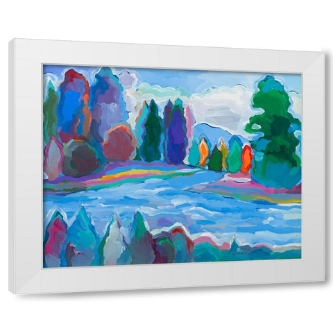 Colorado Quintessence #3 White Modern Wood Framed Art Print by Khorasani, Hooshang