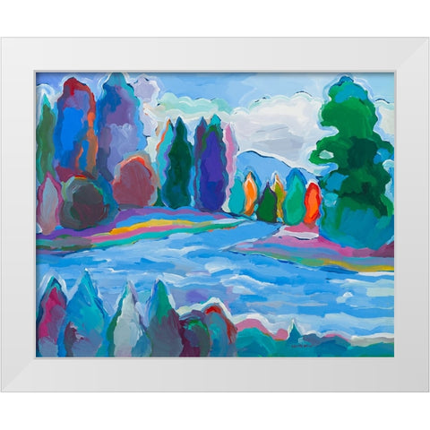 Colorado Quintessence #3 White Modern Wood Framed Art Print by Khorasani, Hooshang