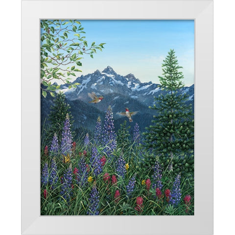 A Taste of Summer White Modern Wood Framed Art Print by Tift, Jeff