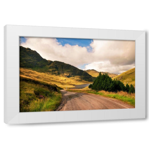 Living Room for the Soul White Modern Wood Framed Art Print by Jenny Rainbow Fine Art