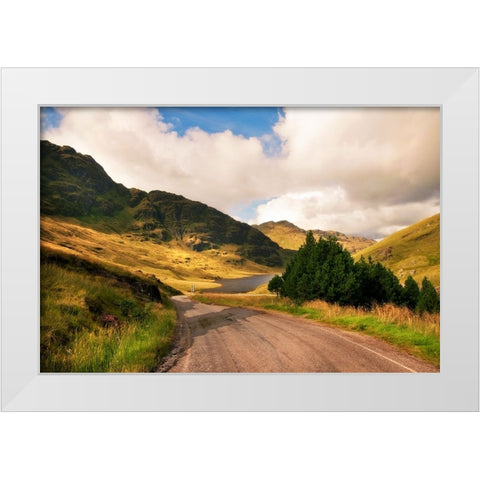 Living Room for the Soul White Modern Wood Framed Art Print by Jenny Rainbow Fine Art