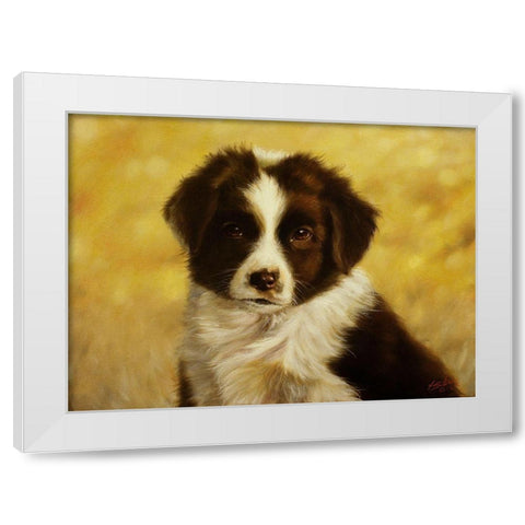 2 White Modern Wood Framed Art Print by Silver, John
