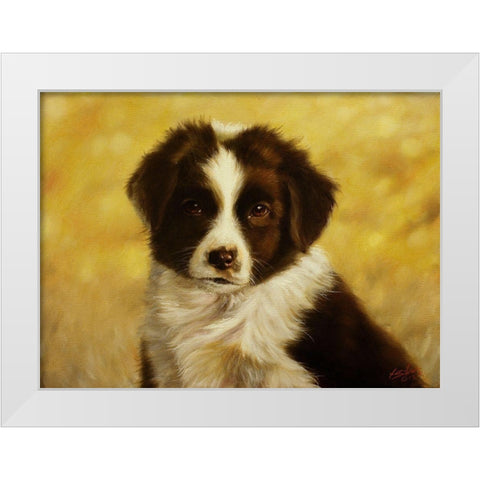 2 White Modern Wood Framed Art Print by Silver, John