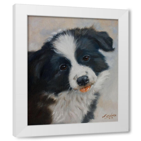 28 White Modern Wood Framed Art Print by Silver, John