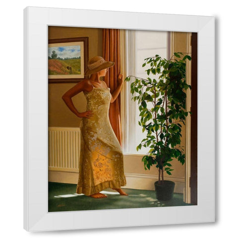 DSC_7719 White Modern Wood Framed Art Print by Silver, John