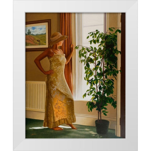 DSC_7719 White Modern Wood Framed Art Print by Silver, John