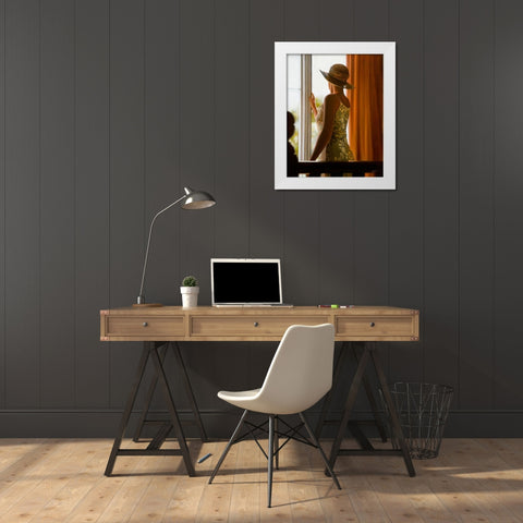 DSC_7720 White Modern Wood Framed Art Print by Silver, John