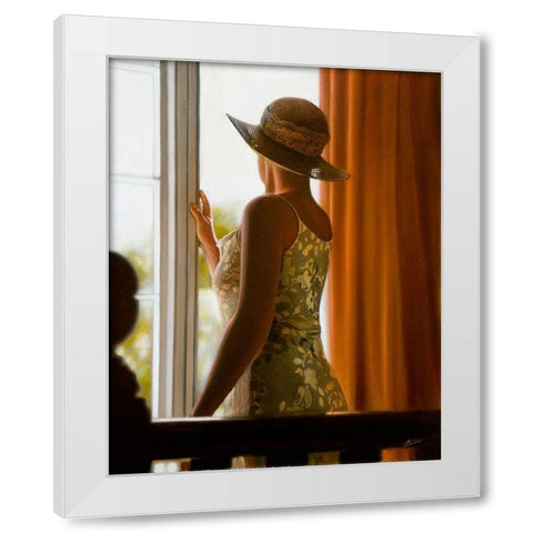 DSC_7720 White Modern Wood Framed Art Print by Silver, John