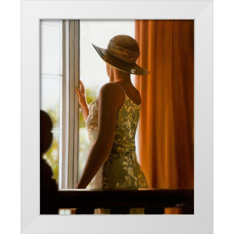 DSC_7720 White Modern Wood Framed Art Print by Silver, John