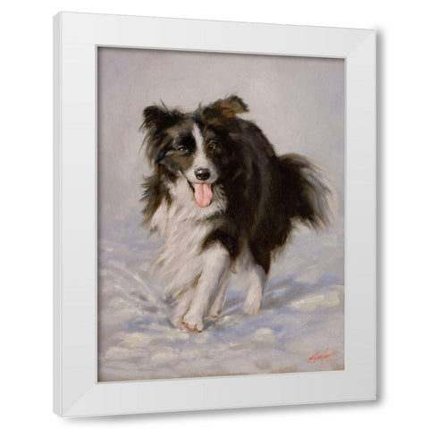 52 White Modern Wood Framed Art Print by Silver, John