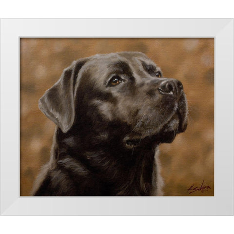 85 White Modern Wood Framed Art Print by Silver, John